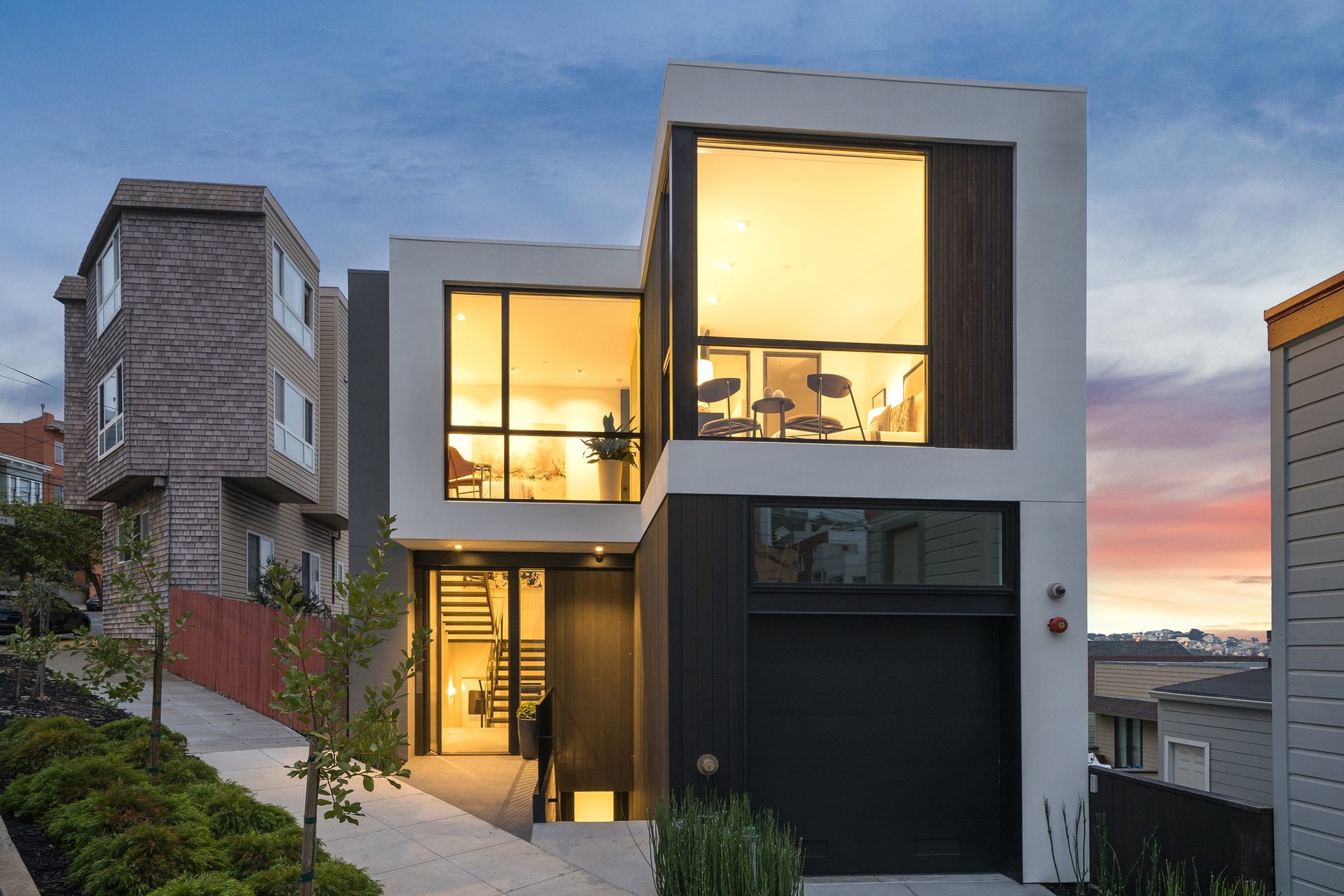 17 Temple Street — modern custom home, San Francisco