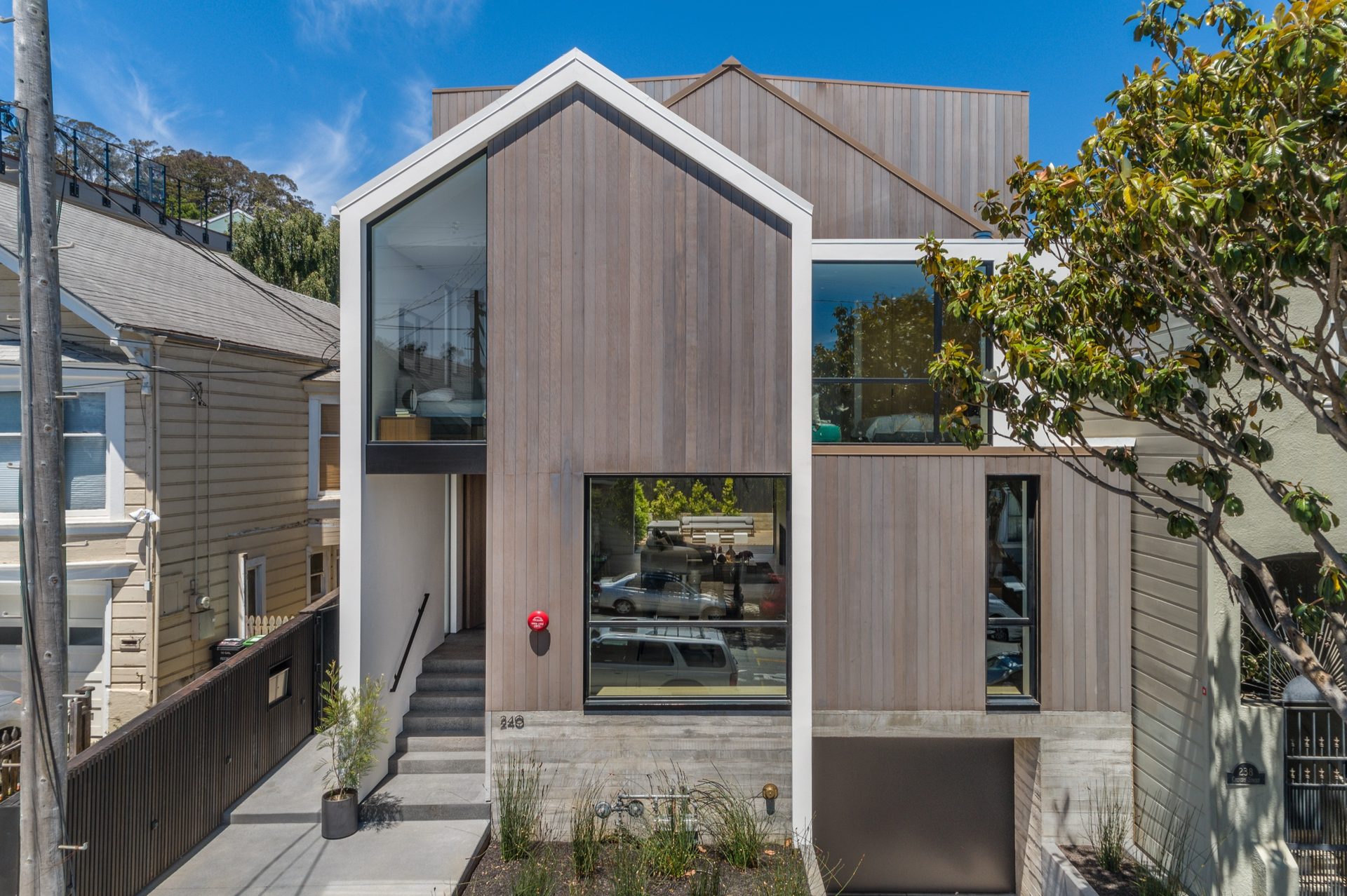 240 Chenery Street — ground-up modern construction, Glen Park
